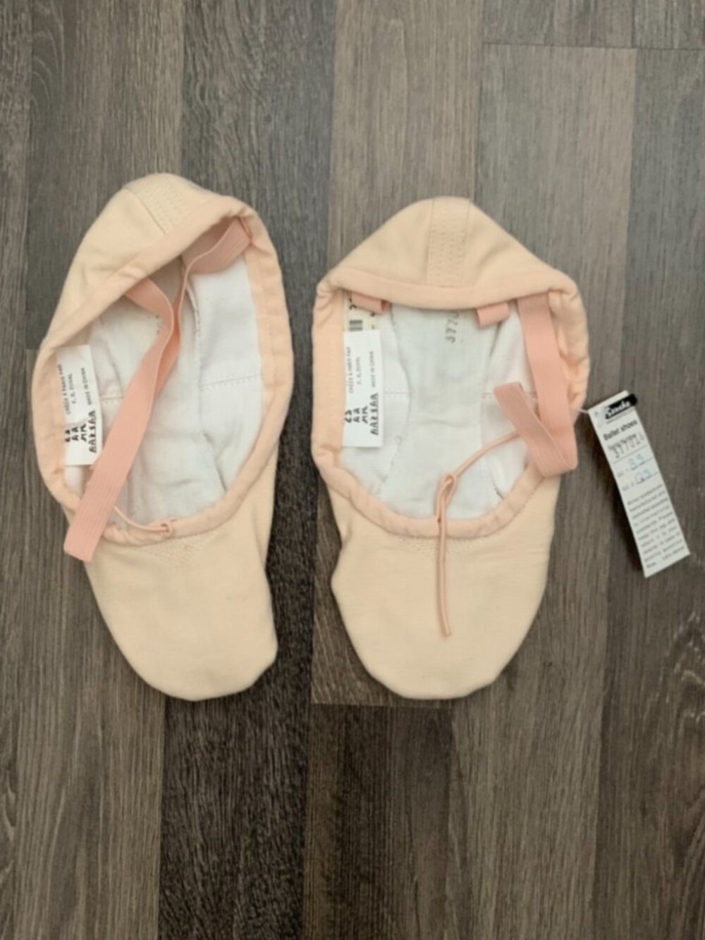Sansha Pro Canvas Split Sole Ballet Slipper Size 6M